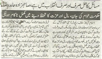 تحریک منہاج القرآن Minhaj-ul-Quran  Print Media Coverage پرنٹ میڈیا کوریج Daily pakistan shami page 2